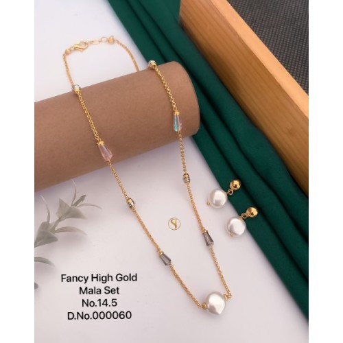 Mala set gold 2019 on sale